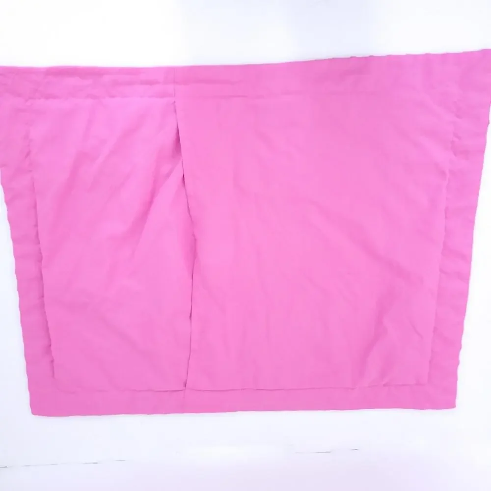 Pillowcase Pink Minky Fabric Soft Girls Room So Cute, Textured
